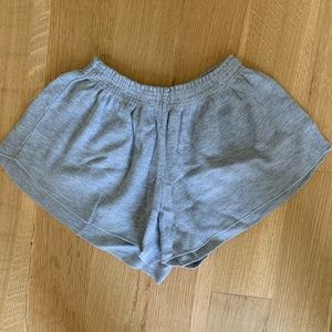 Grey Waffle Brandy Melville Shorts